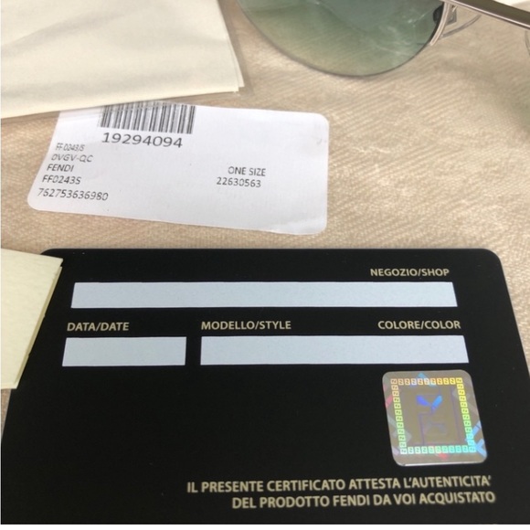 FENDI 51mm round sunglasses - Picture 5 of 14